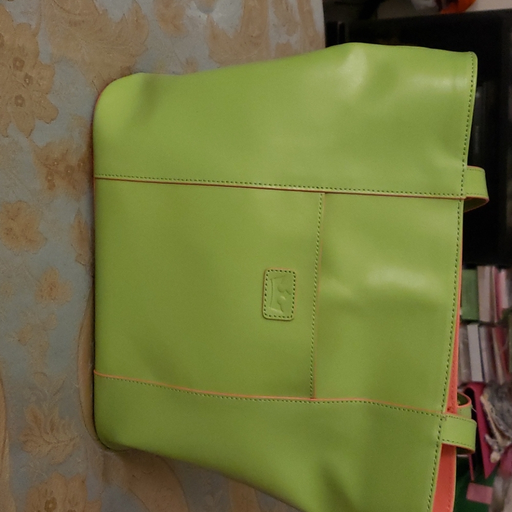 BAEKGAARD Lime Handbag